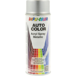 Bombe de peinture acrylique métallisée - Argent - 10-0111 - Duplicolor - 400 ml