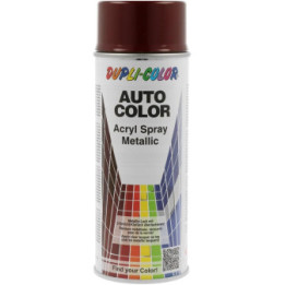 Bombe de peinture acrylique métallisée - Rouge - 50-0161 - Duplicolor - 400 ml