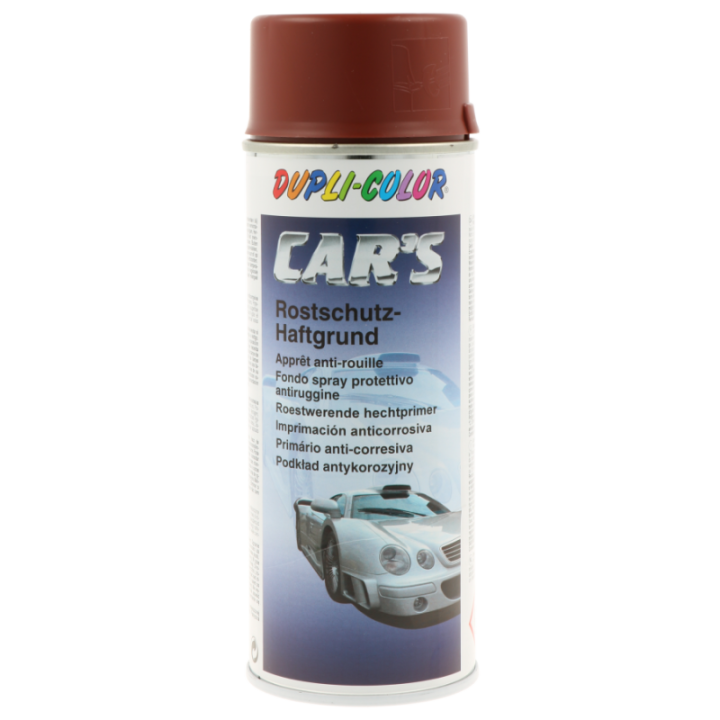 Bombe d'apprêt - Antirouille - Rouge - Carrosserie - 400ml - Car's - Dupli-color