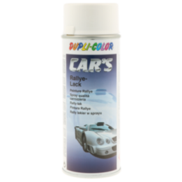 Bombe peinture rallye blanc satiné - 400 ml - Dupli-Color