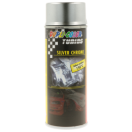 Bombe de peinture - Chrome argent - Carrosserie - Jantes - Dupli-color - 400ml