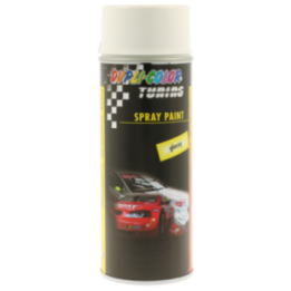 Bombe de peinture - Blanc - Brillant - Carrosserie - Tuning - Dupli-color - 400ml