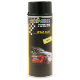 Bombe de peinture - Noir - Brillant - Carrosserie - Tuning - Dupli-color - 400ml