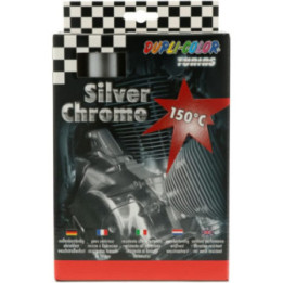 Coffret - Bombes de peinture - Carrosserie - Chrome argent - Jusqu'à 150°C - Dupli-Color