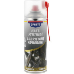 Bombe de lubrifiant adhérent - Graisse - Pièces mécaniques - Métal - Plastique - Presto - 400ml