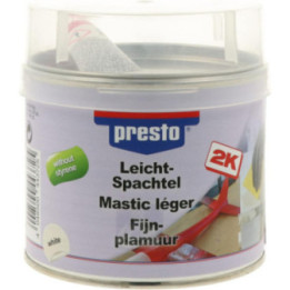 Mastic - Léger - Sans styrène - Carrosserie, bateaux, modélisme - Presto