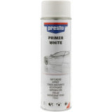 Bombe d'apprêt - Sous-couche - Blanc - Pour peinture claires - Carrosserie - Presto - 500ml