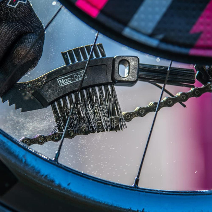 Brosses pour vélo - 3 types de brosses - Qualité supérieure - Muc-Off