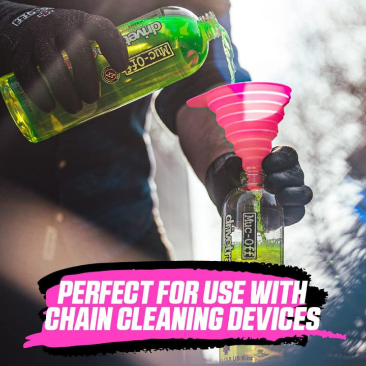 Produit nettoyant pour transmission - Vélo - Chaînes et cassettes - Muc-Off - 500ml