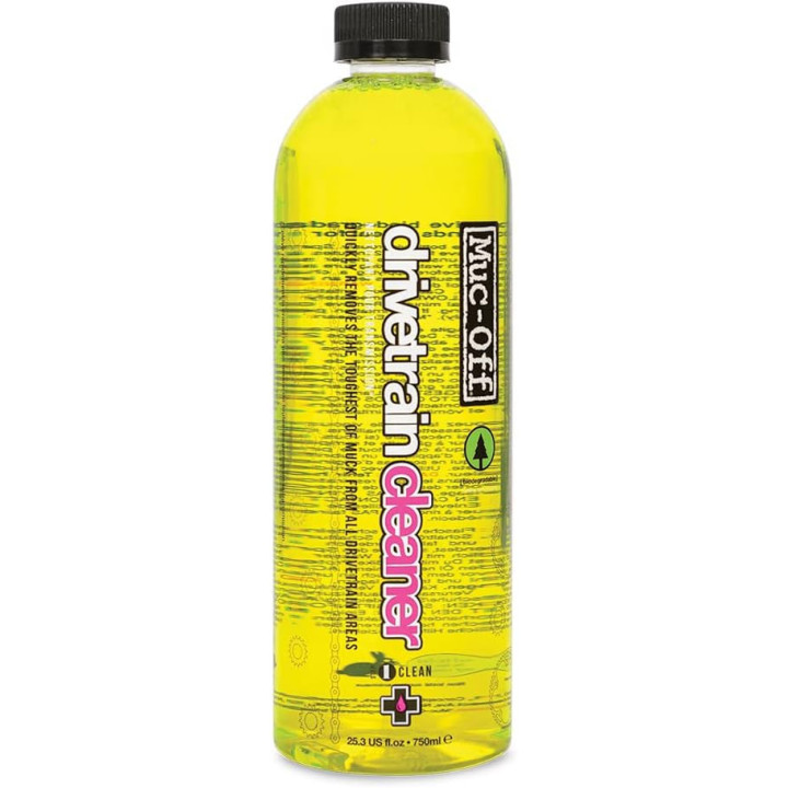 Produit nettoyant pour transmission - Vélo - Chaînes et cassettes - Muc-Off - 750ml