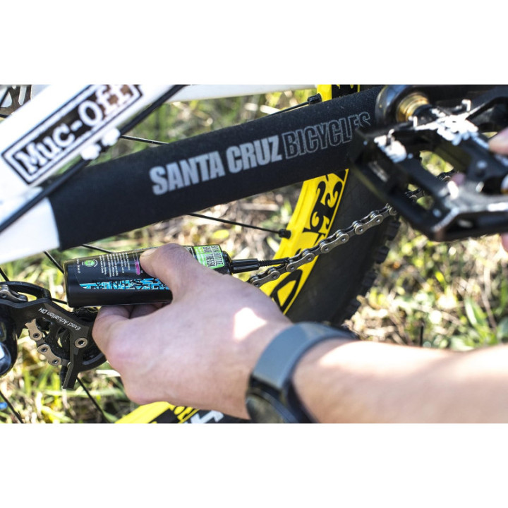Lubrifiant pour chaîne de vélo - Tous types de vélo - Temps humides boueux - Muc-Off - 120ml