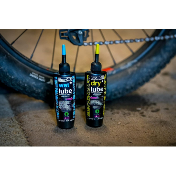 Lubrifiant pour chaîne de vélo - Tous types de vélo - Temps humides boueux - Muc-Off - 50ml