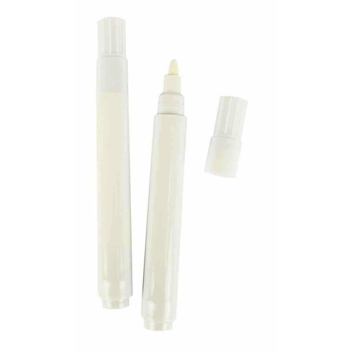 Blister De 2 Marqueur Craie Liquide 6 M Blanc - Ctop
