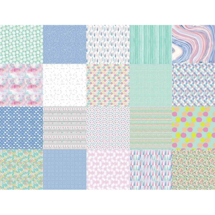 Feuilles De Papier Origami Aux Couleurs Pastel - Ctop