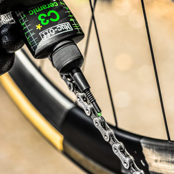 Lubrifiant pour chaînes de vélo - Temps sec - C3 Ceramic Dry Lube - Muc-Off - 50ml