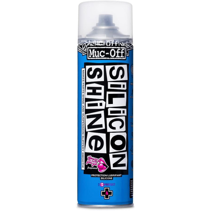 Produit lustrant - A base de silicone - Vélo, VTT - Protection - Brillance - Muc-Off - 500ml