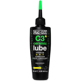 Lubrifiant pour chaînes de vélo - Temps sec - C3 Ceramic Dry Lube - Muc-Off