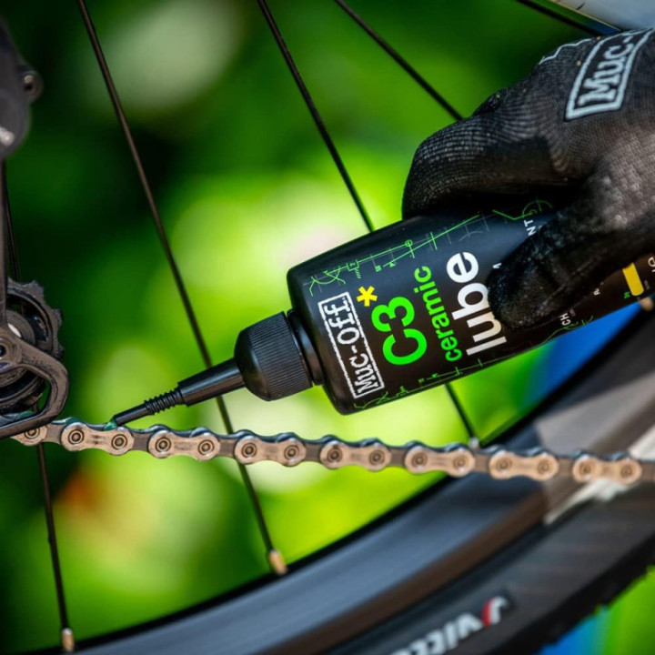 Lubrifiant pour chaînes de vélo - Temps sec - C3 Ceramic Dry Lube - Muc-Off