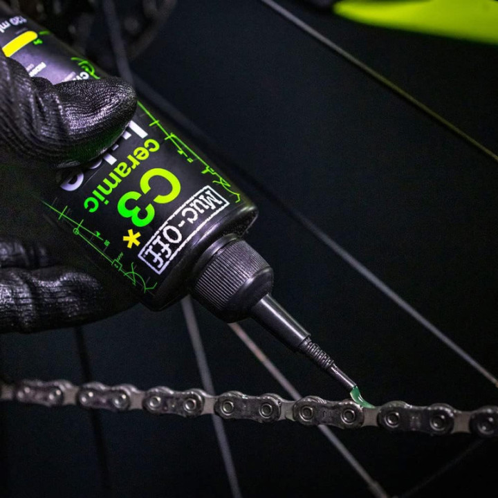 Lubrifiant pour chaînes de vélo - Temps sec - C3 Ceramic Dry Lube - Muc-Off
