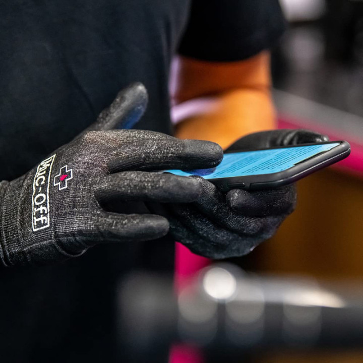 Gants de mécanicien - Taille L - Pour atelier - Muc-Off