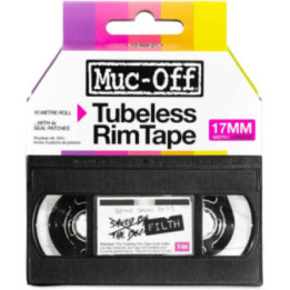 Fond de jante pour vélo - Tubeless - Bande adhésive - 17mm largeur - Muc-Off