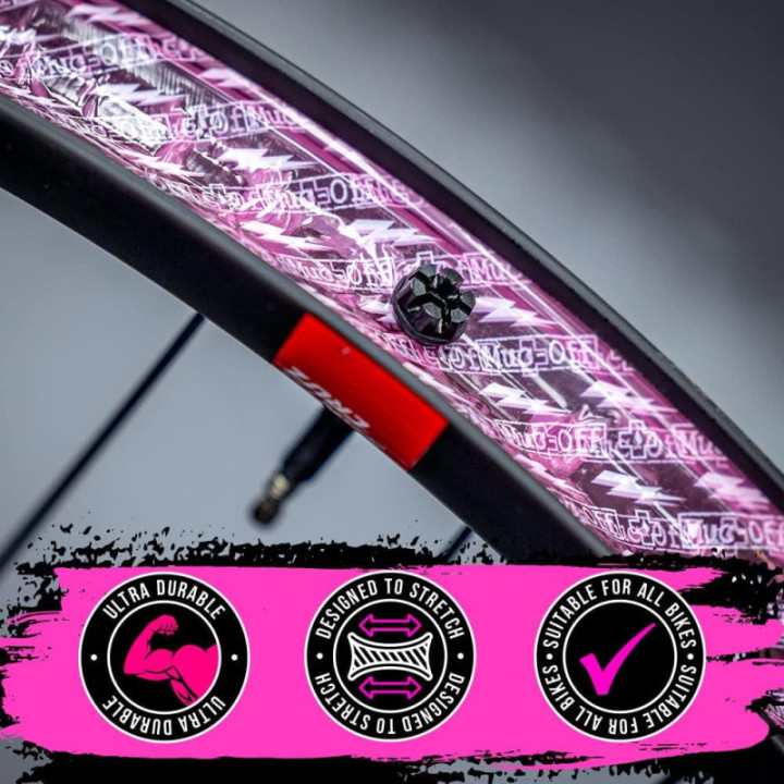 Fond de jante pour vélo - Tubeless - Bande adhésive - 17mm largeur - Muc-Off