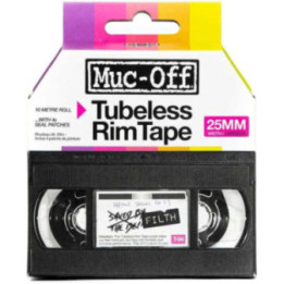 Fond de jante pour vélo - Tubeless - Bande adhésive - 25mm largeur - Muc-Off