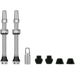 Valves pour pneu sans chambre à air - Paire de 2 - Alu - 44mm - Aluminium - Muc-Off