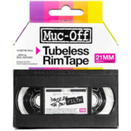 Fond de jante pour vélo - Tubeless - Bande adhésive - 21mm largeur - Muc-Off