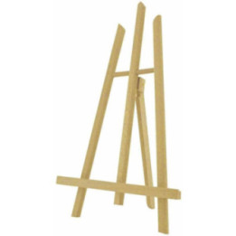 Petit chevalet de table - Bois naturel - A décorer - 38x21cm
