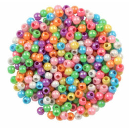 358 Perles Acryliques Nacrées - Ctop