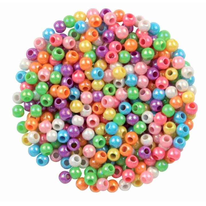 358 Perles Acryliques Nacrées - Ctop