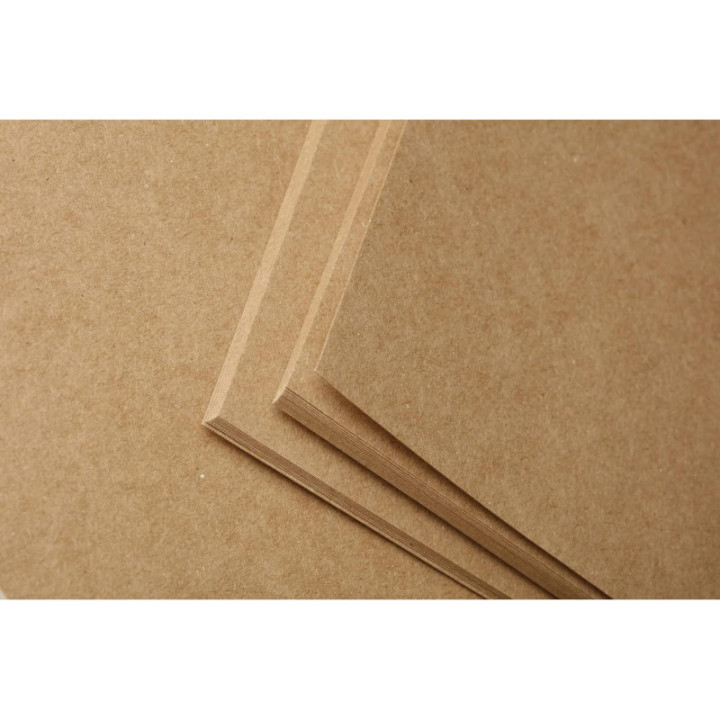 Feuilles de papier - Kraft - Brun - A4 - 160g - Dessin et activités créatives - Clairefontaine