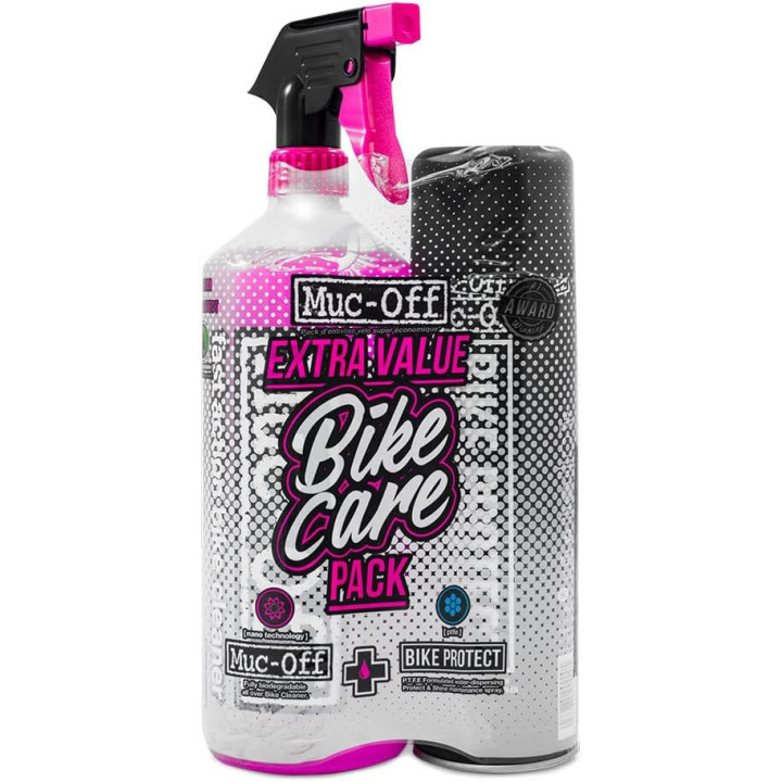 Pack - Produits nettoyant et lustrant - Vélo VTT - Muc-Off - Bike Care Duo Kit