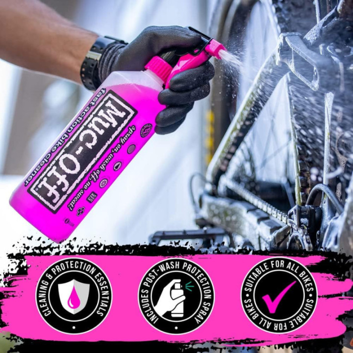 Pack - Produits nettoyant et lustrant - Vélo VTT - Muc-Off - Bike Care Duo Kit