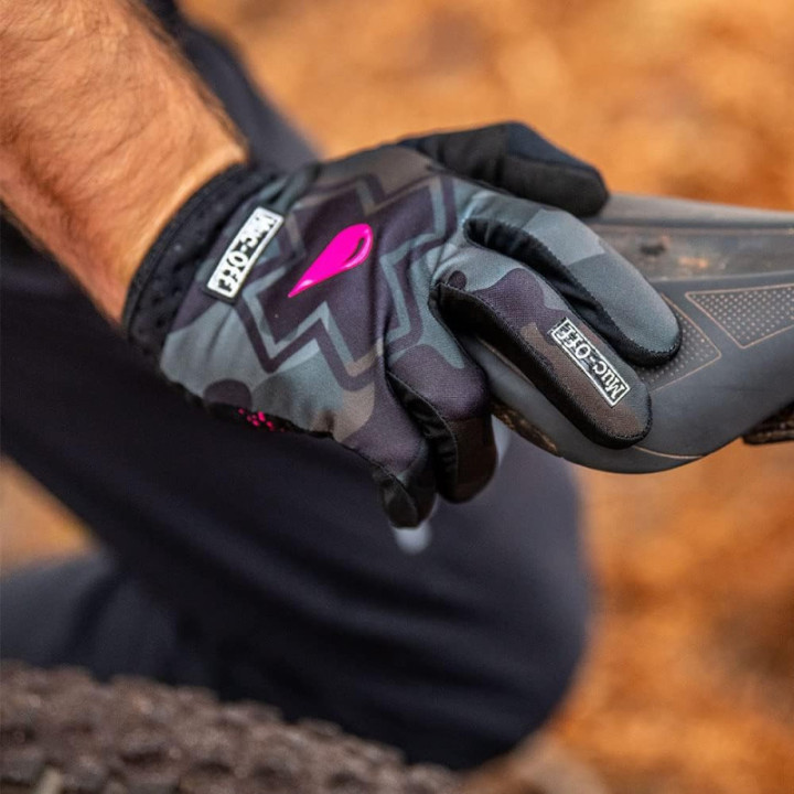 Gants de vélo - VTT - Mixte - Taille L - Confort - Résistant - Muc-Off