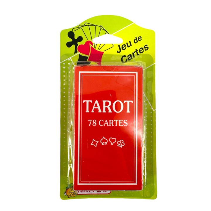 Jeu de tarot - 78 cartes - Cartes plastifiées