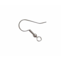 Attache pour boucles d'oreille - Argentées - Bijoux - 6 pièces