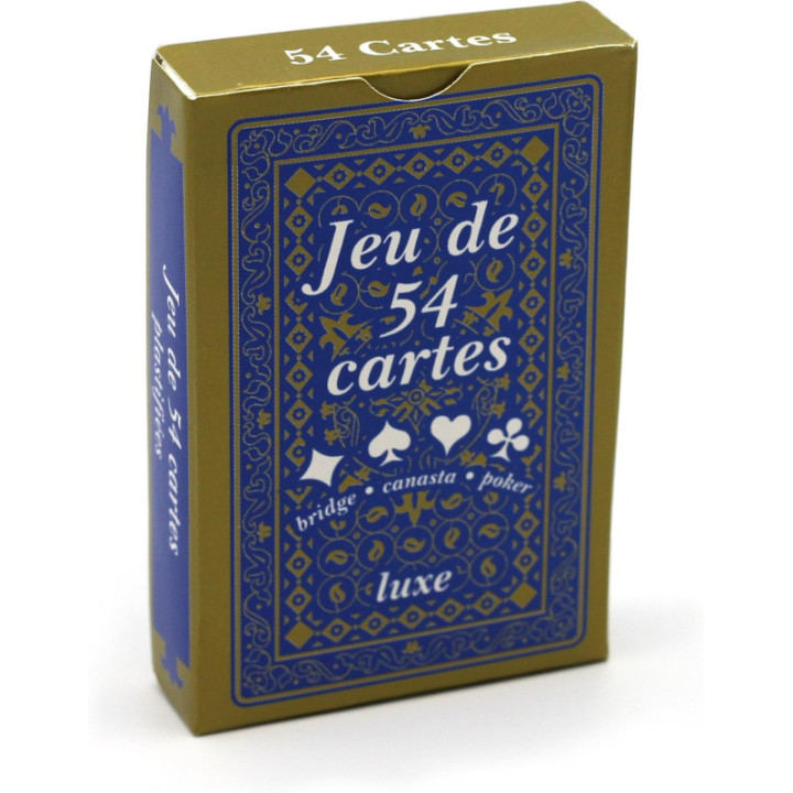 Jeu de cartes - Poker - Bridge - Etui de 54 cartes