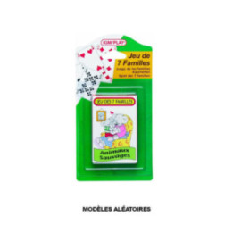 Jeu des 7 familles - Jeu de cartes - Familles d'animaux - Enfant