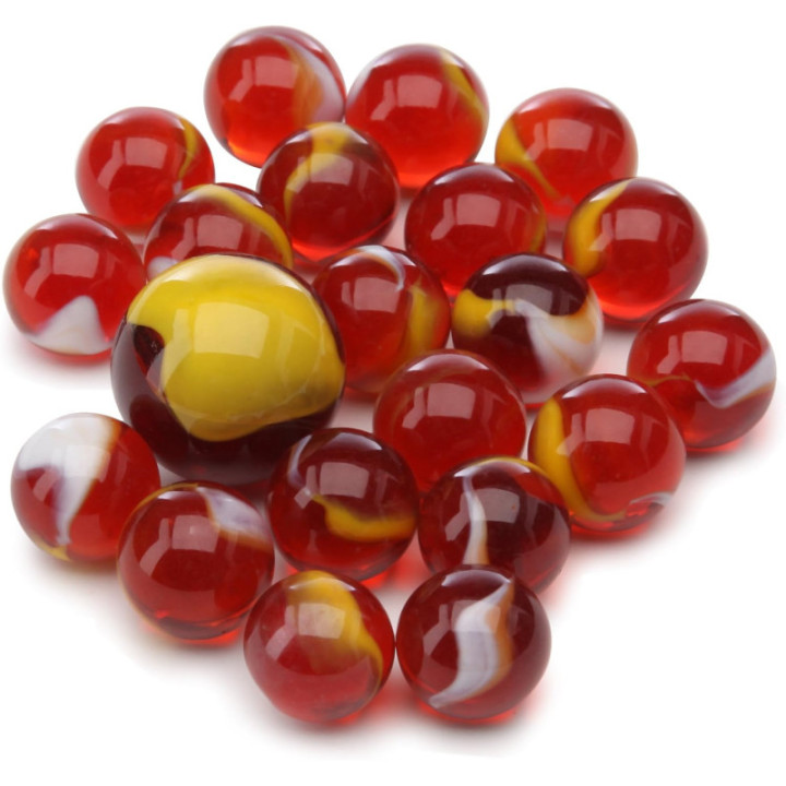 Billes - Filets de 20 billes + 1 calot - Poisson clown - Jeu - Enfant