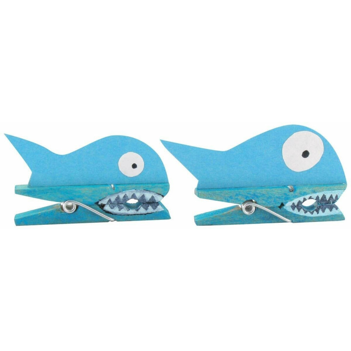 Petites pinces à linge - Bois - A décorer - 2,5 cm longueur - 50 pièces