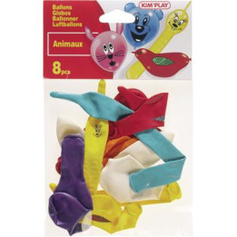 Ballons - Forme d'animaux - Oiseau - Ours - Lapin - A gonfler