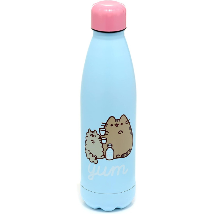 Gourde - Bouteille - Isotherme - Acier inox - 500ml - Pusheen - Chat Kawaï