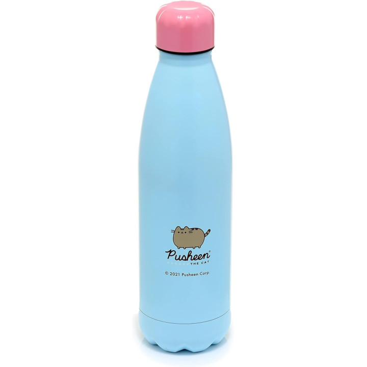 Gourde - Bouteille - Isotherme - Acier inox - 500ml - Pusheen - Chat Kawaï