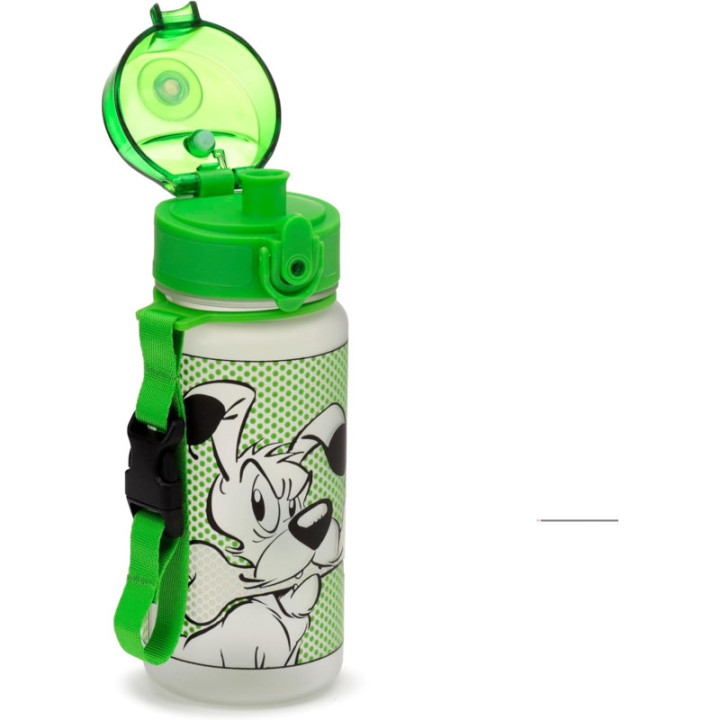 Gourde - Enfant - 350ml - Plastique - Avec anse - Astérix et Obélix - Idéfix