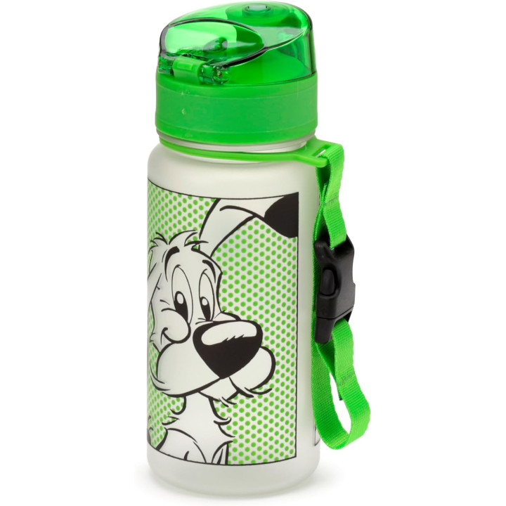 Gourde - Enfant - 350ml - Plastique - Avec anse - Astérix et Obélix - Idéfix