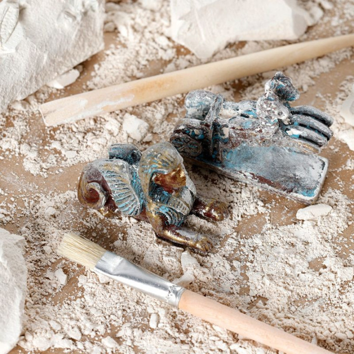 Jeu éducatif - Egypte - Kit de fouille archéologique - Archéologue - Enfant