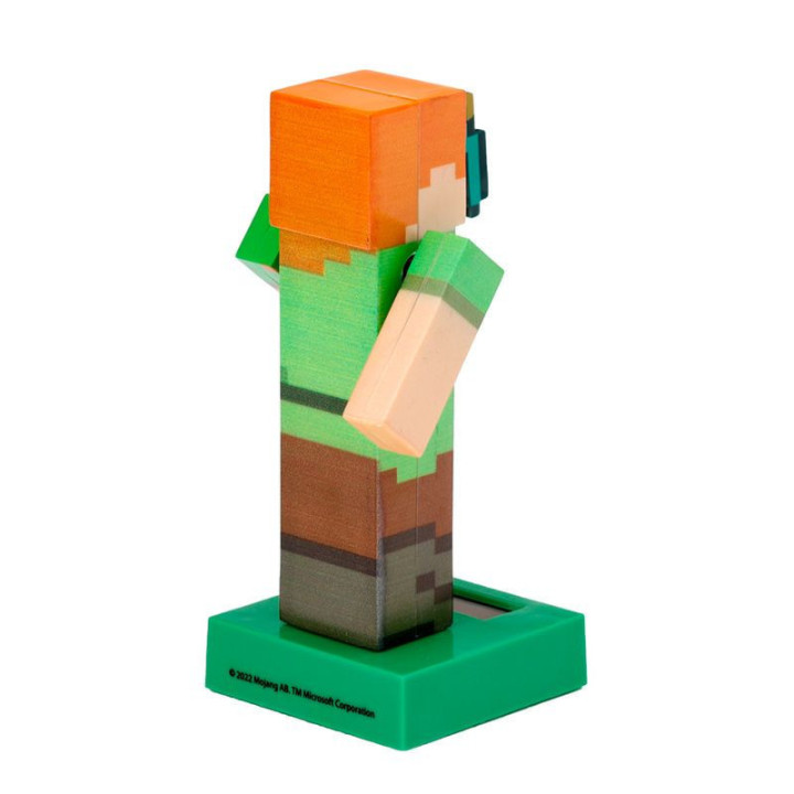 Figurine - Minecraft - Alex - Jeu vidéo - Pixel - Décoration - Idées cadeaux