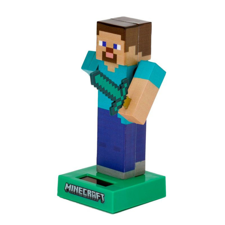 Figurine - Minecraft - Steve - Jeu vidéo - Pixel - Décoration - Idées cadeaux